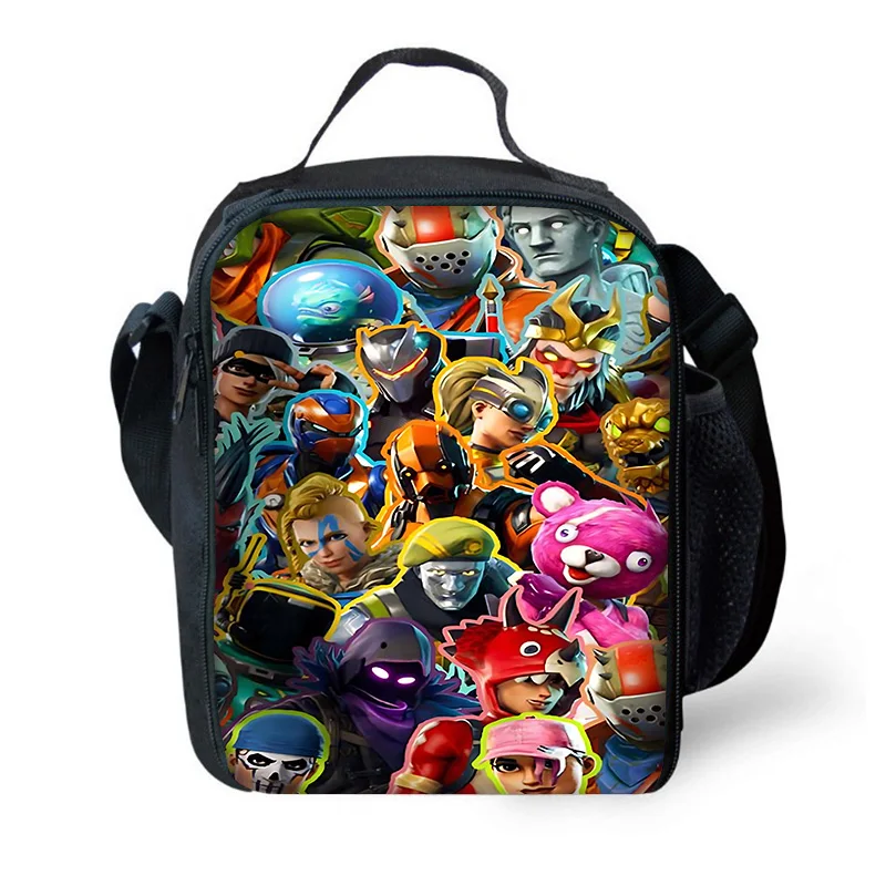 Child Hot Game F-FortniteS Insulated Large Capacity Bag for Boy Girl Student Outdoor Picnic Resuable Thermal Cooler Lunch Box
Child Hot Game F-FortniteS Insulated Large Capacity Bag for Boy Girl Student Outdoor Picnic Resuable Thermal Cooler Lunch Box