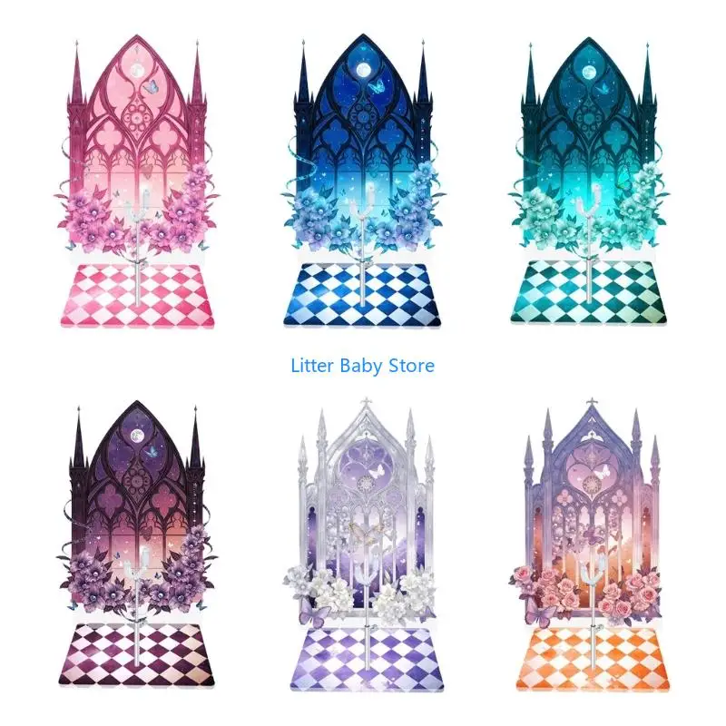 N80C Castles Backdrop Adjustable Doll Display Stand Lightweight Easy Installation Process for Most Figurines
N80C Castles Backdrop Adjustable Doll Display Stand Lightweight Easy Installation Process for Most Figurines