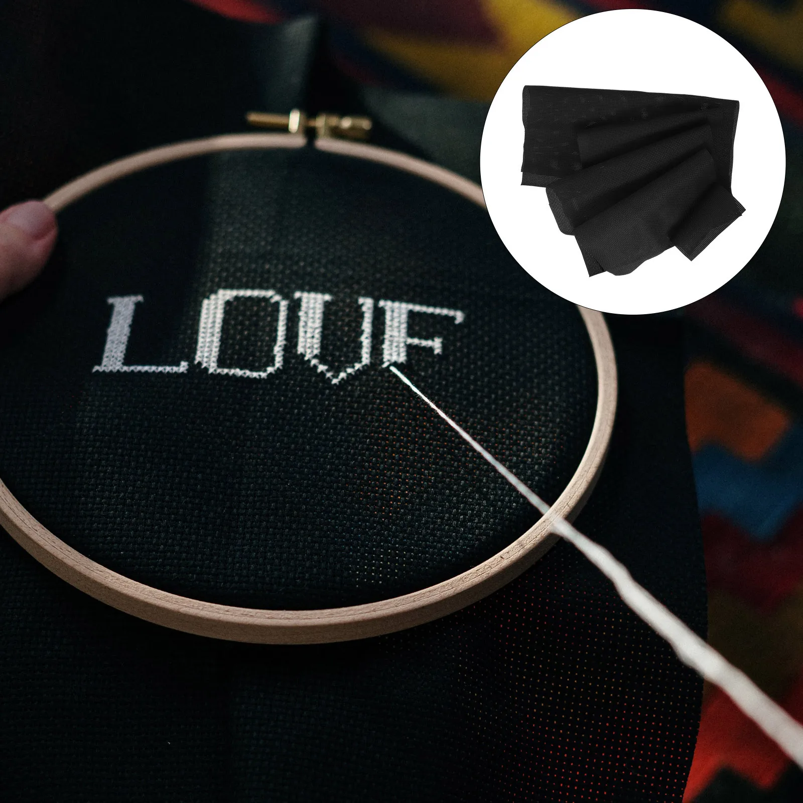 5pcs Cross Stitch Meshes Embroidery Fabric Sheets For Diy Handcraft Art Decorative Sewing Gridding Cloths Portable Stitching
5pcs Cross Stitch Meshes Embroidery Fabric Sheets For Diy Handcraft Art Decorative Sewing Gridding Cloths Portable Stitching