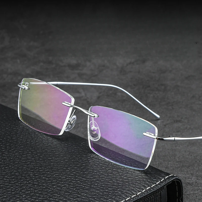 0632-d new men's super light pure titanium frameless retro glasses frame anti-blue light optical glasses
0632-d new men's super light pure titanium frameless retro glasses frame anti-blue light optical glasses