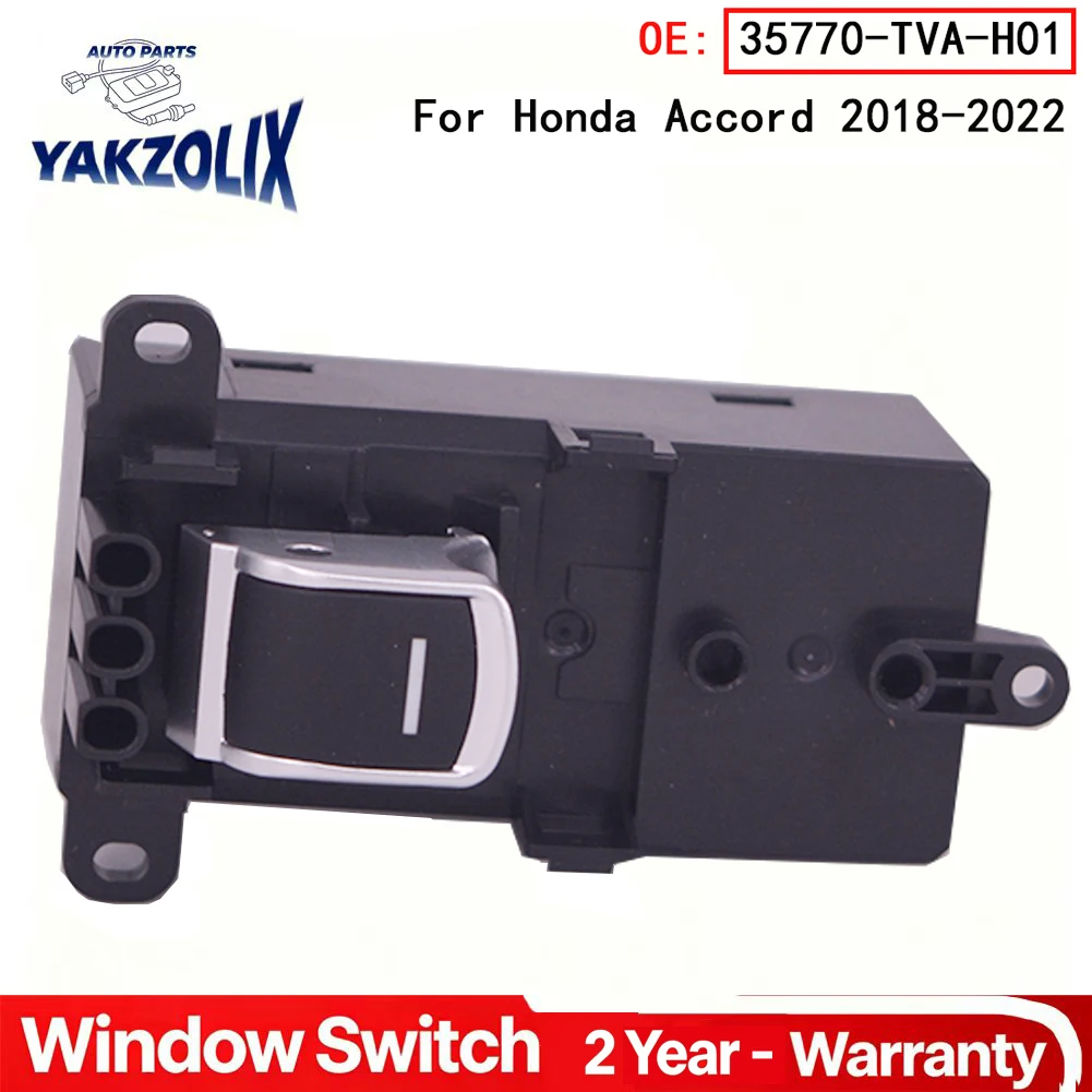 For Honda Accord 2018 2019 2020 2021 2022 Rear Left Right Driver Side Door Power Window Switch Glass Lifter Button 35770-TVA-H01
For Honda Accord 2018 2019 2020 2021 2022 Rear Left Right Driver Side Door Power Window Switch Glass Lifter Button 35770-TVA-H01