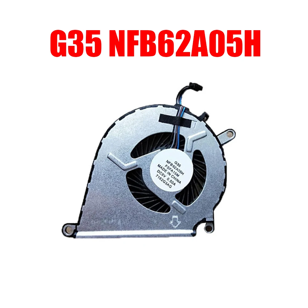 Laptop CPU Fan For Foxconn G35 NFB62A05H FSFA15M 7162G3AG 6026A2AC DC5V 0.5A New
Laptop CPU Fan For Foxconn G35 NFB62A05H FSFA15M 7162G3AG 6026A2AC DC5V 0.5A New