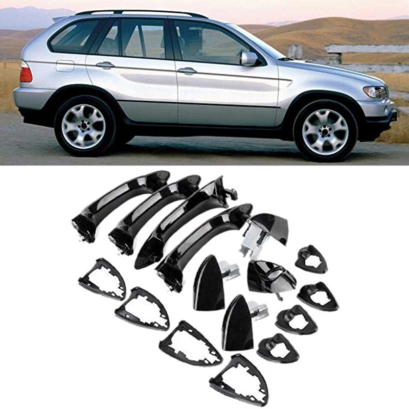 Car Exterior Accessories Front Rear Left Right Outer Door Handles For Bmw X5 E53 2000-2006 51218257737 51218257738 Parts
Car Exterior Accessories Front Rear Left Right Outer Door Handles For Bmw X5 E53 2000-2006 51218257737 51218257738 Parts