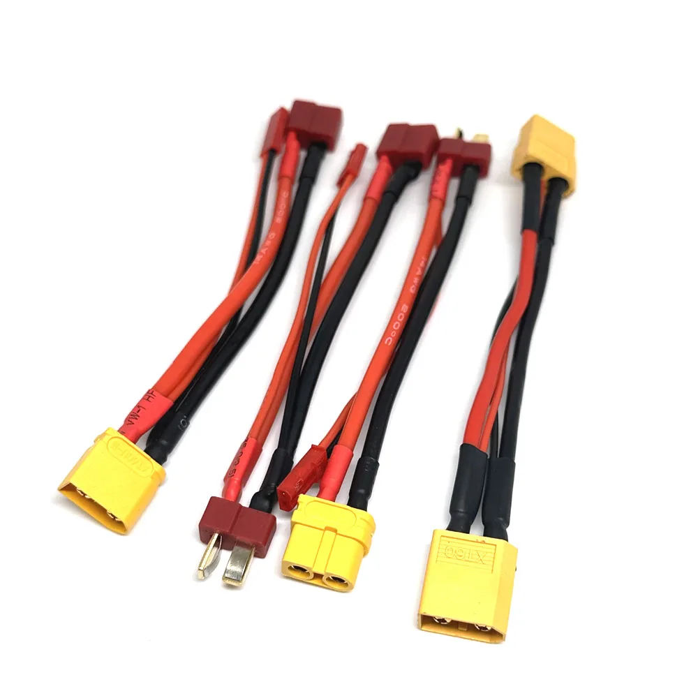 1Pcs XT60 T Plug To jst Female and Male Connector with 14AWG Silicon Wire for RC Lipo Battery Cable Drone
1Pcs XT60 T Plug To jst Female and Male Connector with 14AWG Silicon Wire for RC Lipo Battery Cable Drone