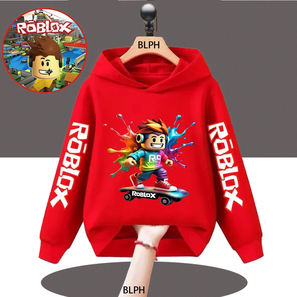 Stylish Roblox-Inspired Kids Hoodie with Colorful Splash Design, Perfect for Skateboarding Fun
Stylish Roblox-Inspired Kids Hoodie with Colorful Splash Design, Perfect for Skateboarding Fun