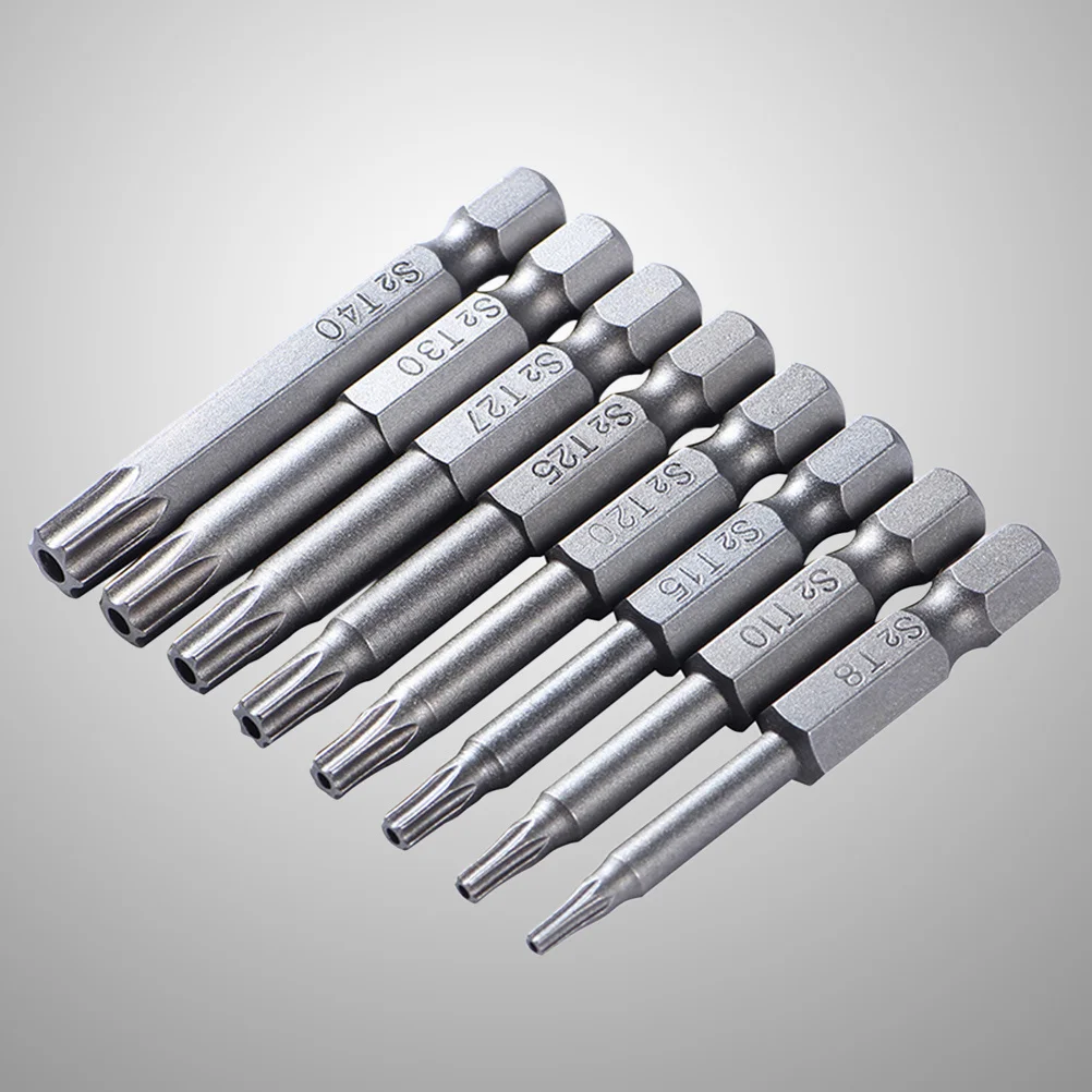 8Pcs Hollow Shank Bit Set High Quality Steel Magnetic Screwdriver Bits Smooth for Electric Hand Drill
8Pcs Hollow Shank Bit Set High Quality Steel Magnetic Screwdriver Bits Smooth for Electric Hand Drill