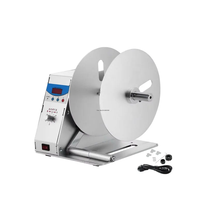 AC110V / AC220V Automatic Label Rewinder Machine Electric Speed Adjustable 0~50 r/Min Printer Digital Tag Rewinder
AC110V / AC220V Automatic Label Rewinder Machine Electric Speed Adjustable 0~50 r/Min Printer Digital Tag Rewinder