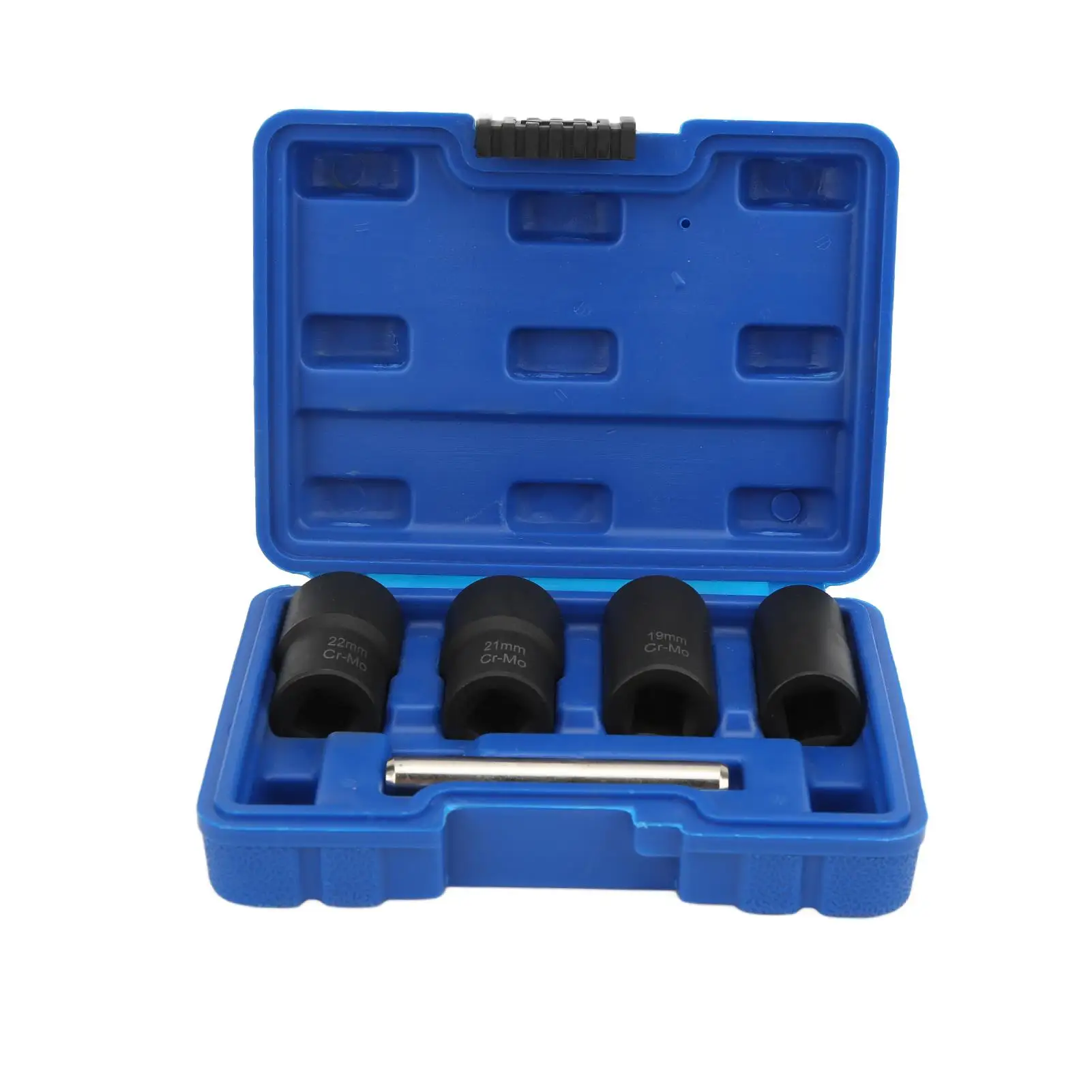 5pcs Nut Bolt Remover Set 1/2in Drive Impact Extractor Tool 17mm 19mm 21mm 22mm for auto Maintenance Bolt Extractor Kit
5pcs Nut Bolt Remover Set 1/2in Drive Impact Extractor Tool 17mm 19mm 21mm 22mm for auto Maintenance Bolt Extractor Kit