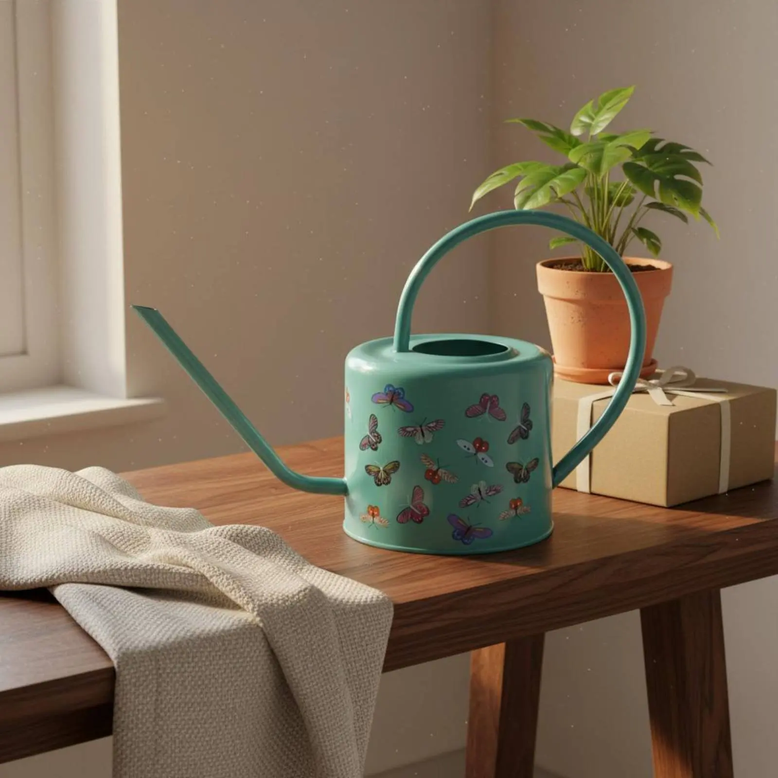 Stainless Steel Watering Can Nordic Design Stainless Steel Watering Pot Garden Tool Ergonomic Handle for Houseplants
Stainless Steel Watering Can Nordic Design Stainless Steel Watering Pot Garden Tool Ergonomic Handle for Houseplants