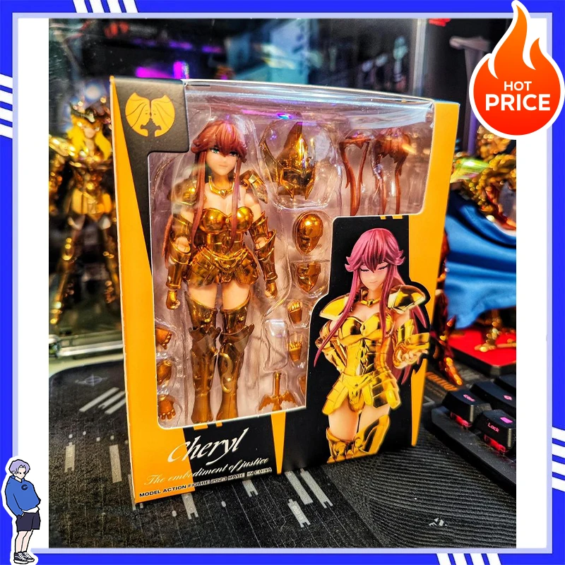 Great Toys/GT Saint Seiya Myth Cloth EX Gemini Cheryl Holy Contract Female Knights of The Zodiac Action Figure Model
Great Toys/GT Saint Seiya Myth Cloth EX Gemini Cheryl Holy Contract Female Knights of The Zodiac Action Figure Model