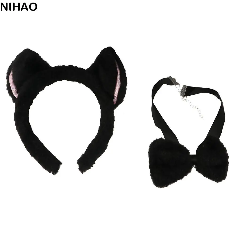Funny Cat Woman Cat Ears Headband Set Lolita Jk Cosplay Headwear Plush Hair Band Women Hair Hoop Halloween Dress Up Girl/Women
Funny Cat Woman Cat Ears Headband Set Lolita Jk Cosplay Headwear Plush Hair Band Women Hair Hoop Halloween Dress Up Girl/Women
