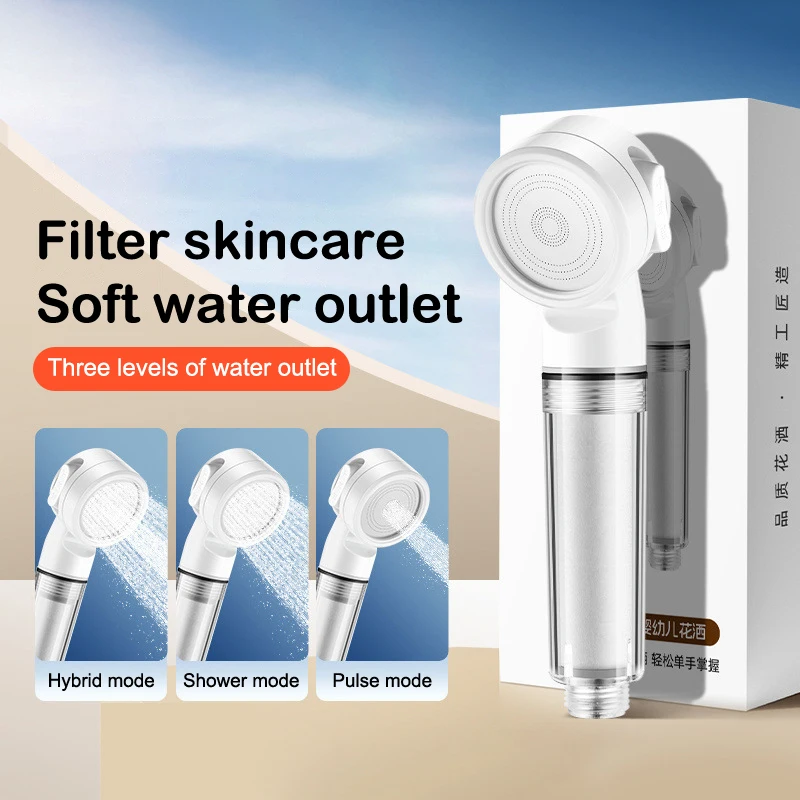 1 Set Portable Shower Head For Traveling Business Trips Hotel Pressurized Filter Shower Head Water Purifying Nozzle
1 Set Portable Shower Head For Traveling Business Trips Hotel Pressurized Filter Shower Head Water Purifying Nozzle