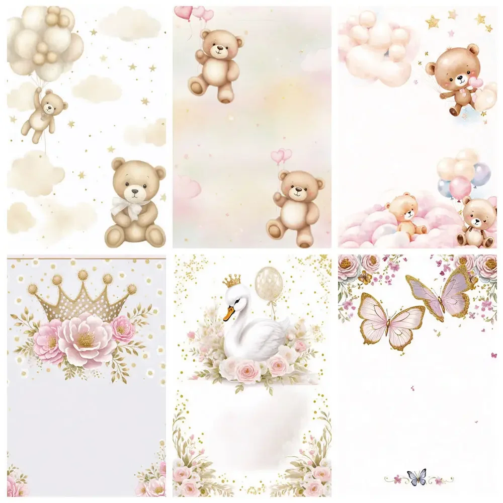 MOON.QG Birthday Banner Background Photography Teddy Bear Balloon Photozone Backdrop Child Photo Studio Photocall Accessories
MOON.QG Birthday Banner Background Photography Teddy Bear Balloon Photozone Backdrop Child Photo Studio Photocall Accessories