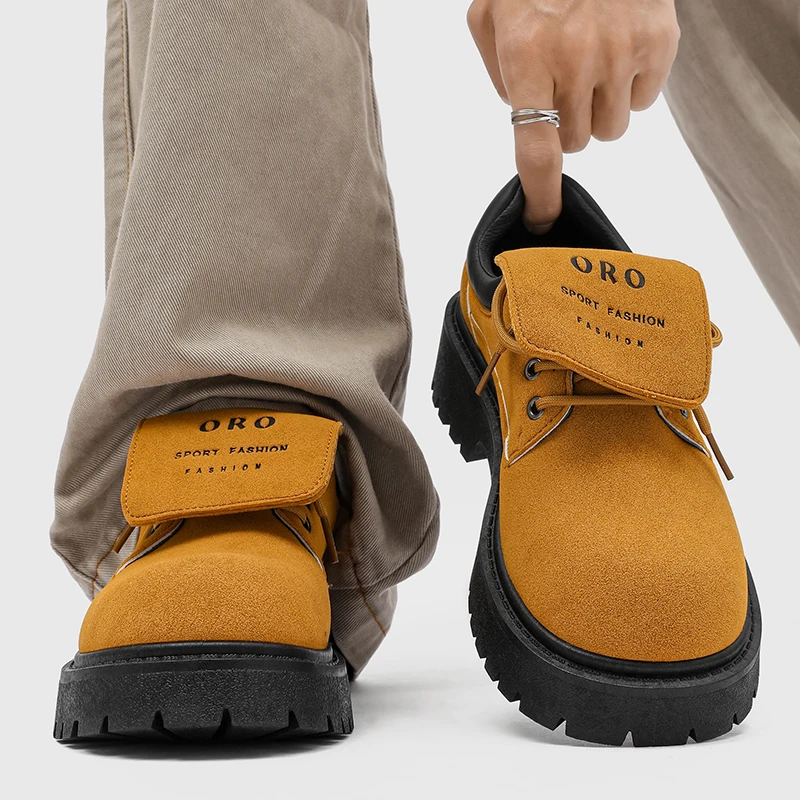 American Sle Thi Bot Work Boots Men's Autumn 2026 New Retro Casual Leather oes Heightening Boots
American Sle Thi Bot Work Boots Men's Autumn 2026 New Retro Casual Leather oes Heightening Boots
