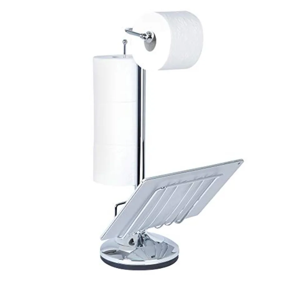 Products Toilet Caddy Toilet Paper Storage Bathroom Organizer Chrome 7.5" x 9.75" x 21.75"
Products Toilet Caddy Toilet Paper Storage Bathroom Organizer Chrome 7.5" x 9.75" x 21.75"