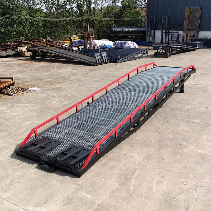 【Best-selling】10T Hydraulic Yard Ramp Steel Mobile Loading Dock Ramp For Container Trailers Warehouse Hydraulic Cargo Lifter Qui
【Best-selling】10T Hydraulic Yard Ramp Steel Mobile Loading Dock Ramp For Container Trailers Warehouse Hydraulic Cargo Lifter Qui