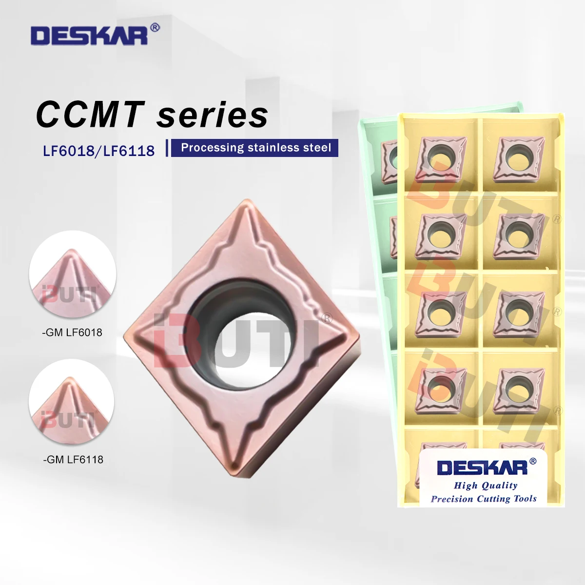 DESCAR 100% оригинал CCMT 060202 GM LF6118 CCMT 060202 GM LF6018 Токарный станок с ЧПУ Лезвие токарного инструмента из нержавеющей стали Износостойкие сплавы
DESCAR 100% оригинал CCMT 060202 GM LF6118 CCMT 060202 GM LF6018 Токарный станок с ЧПУ Лезвие токарного инструмента из нержавеющей стали Износостойкие сплавы