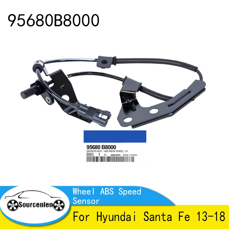 Совершенно новый оригинальный датчик скорости ABS заднего левого колеса 95680B8000 95680-B8000 для Hyundai Santa Fe 13-18
Совершенно новый оригинальный датчик скорости ABS заднего левого колеса 95680B8000 95680-B8000 для Hyundai Santa Fe 13-18