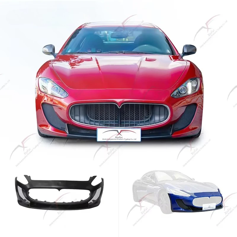Car Modification Parts Suitable for Maserati 2008-2019 GranTurismo Modified MC Front Bumper, New Body Kit Upgraded Aerodynamics
Car Modification Parts Suitable for Maserati 2008-2019 GranTurismo Modified MC Front Bumper, New Body Kit Upgraded Aerodynamics