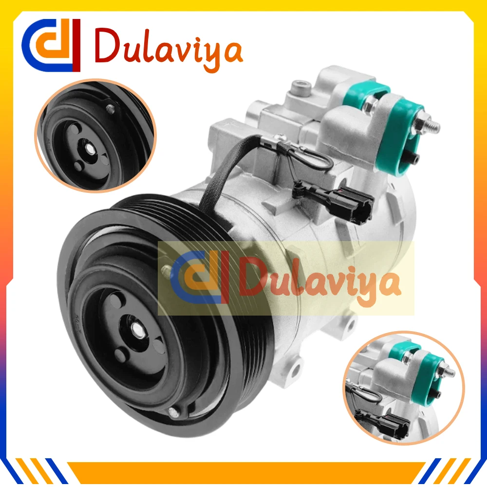 New Air Conditioning AC Compressor For Hyundai Santa Fe SM Sonata EF Trajet FO Kia Optima GD MS
New Air Conditioning AC Compressor For Hyundai Santa Fe SM Sonata EF Trajet FO Kia Optima GD MS