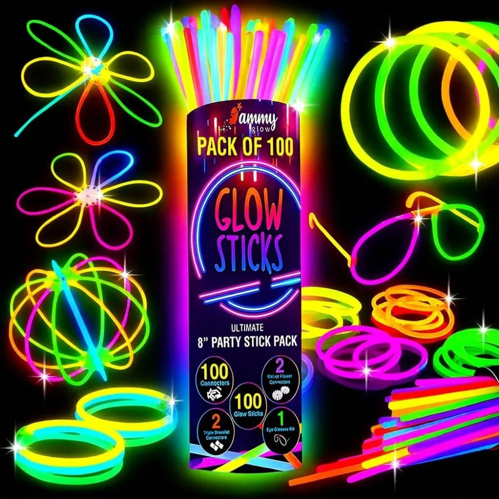 205 Pcs-Glow Sticks Bulk Party Pack -halloween party favors,Glow in The Dark Party Supplies - Eye Glasses, Glow Bracel
205 Pcs-Glow Sticks Bulk Party Pack -halloween party favors,Glow in The Dark Party Supplies - Eye Glasses, Glow Bracel