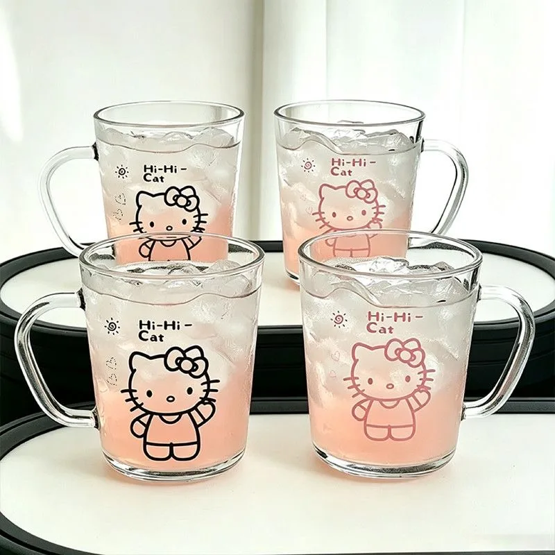 Anime Sanrio Hello Kitt Glass Cup Thicken Water Cup Good Looks Cartoon Fashion Hot Selling Wholesale Gift Cute Good Things New
Anime Sanrio Hello Kitt Glass Cup Thicken Water Cup Good Looks Cartoon Fashion Hot Selling Wholesale Gift Cute Good Things New