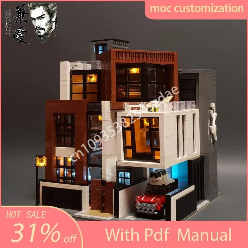 3433PCS Moc 'CUBE' Villa Modular Architecture Model Building Blocks DIY Kids Holiday Gift Creative Assembly Bricks
3433PCS Moc 'CUBE' Villa Modular Architecture Model Building Blocks DIY Kids Holiday Gift Creative Assembly Bricks