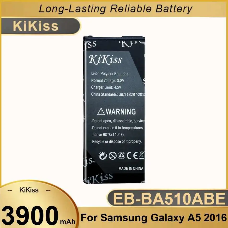 EB-BA510ABE для Samsung Galaxy A5 2016 Edition A510 SM A510F A5100 EB BA510ABE Батарея мобильного телефона 3900 мАч долговечная
EB-BA510ABE для Samsung Galaxy A5 2016 Edition A510 SM A510F A5100 EB BA510ABE Батарея мобильного телефона 3900 мАч долговечная