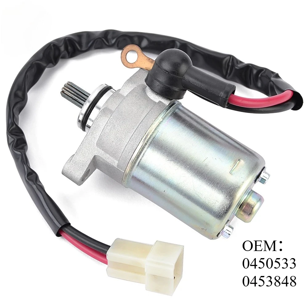 0450533 Electric Starter Motor for Polaris Sportsman 90 Predator 90 Scrambler 90 90X 0451692 0450533 0453848
0450533 Electric Starter Motor for Polaris Sportsman 90 Predator 90 Scrambler 90 90X 0451692 0450533 0453848