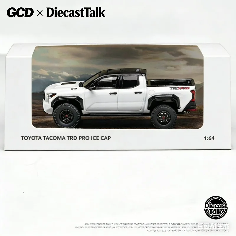 GCD x DiecastTalk 1:64 Toyota Tacoma 3rd Generation N300 Alloy Metal Car Model, Boys' Toy, Adult Collection Decoration Item.
GCD x DiecastTalk 1:64 Toyota Tacoma 3rd Generation N300 Alloy Metal Car Model, Boys' Toy, Adult Collection Decoration Item.