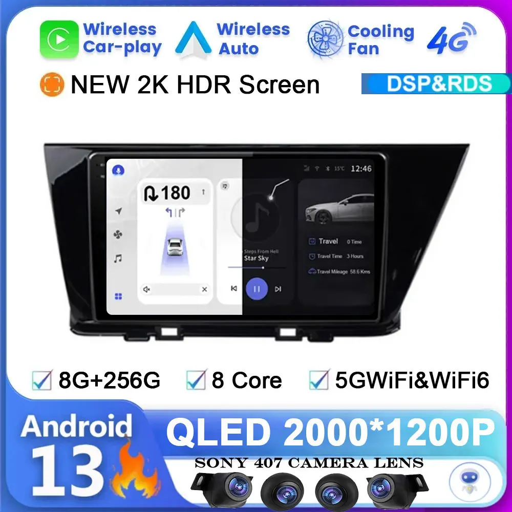 Android 13 For KIA NIRO 2016 2017 2018 System Wireless Car Radio Multimedia Stere Video Player Navigation Carplay No 2 Din DVD
Android 13 For KIA NIRO 2016 2017 2018 System Wireless Car Radio Multimedia Stere Video Player Navigation Carplay No 2 Din DVD