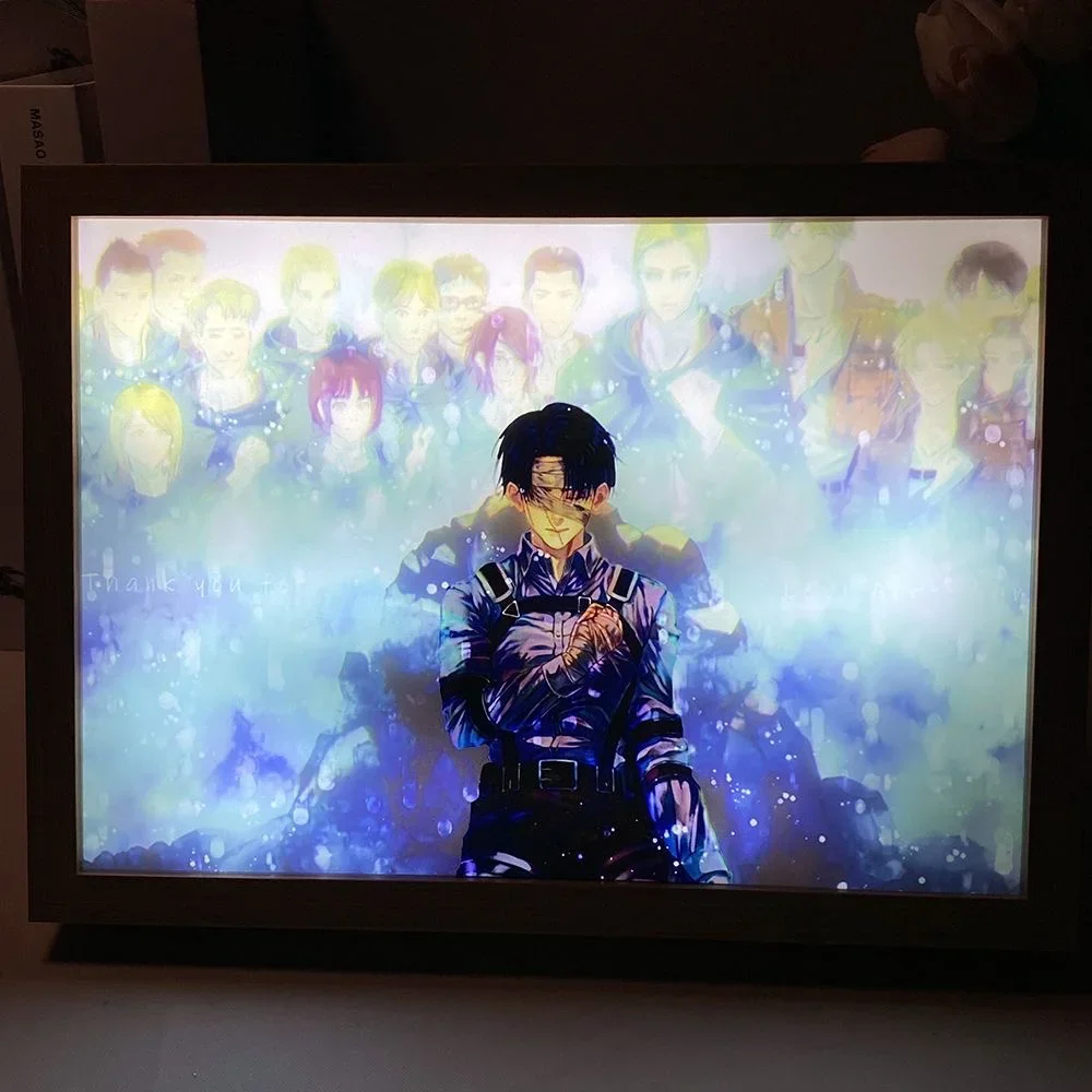 New Anime Attack on Titan LED Night Light Colorful USB Plug in Three Color Lighting Surprise Desk Lamp Toy Christmas Gift
New Anime Attack on Titan LED Night Light Colorful USB Plug in Three Color Lighting Surprise Desk Lamp Toy Christmas Gift