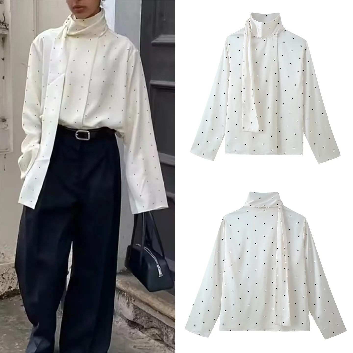 Модная женская рубашка с длинным рукавом в клетку, повседневная, весна 2026, новинка, элегантный повседневный топ, бренд ZADATA
Модная женская рубашка с длинным рукавом в клетку, повседневная, весна 2026, новинка, элегантный повседневный топ, бренд ZADATA