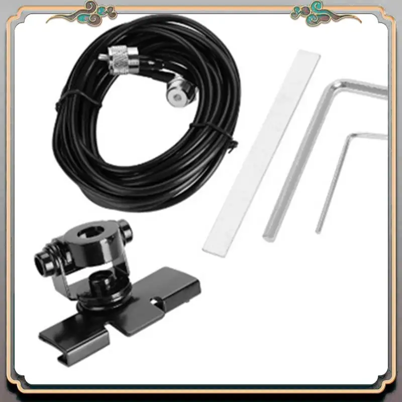 RB-400 Mobile Antenna Mount Bracket Clip With 5M Extension Coaxial Feeder Cable For Baofeng/TH-9800/TH-7800 Easy Install
RB-400 Mobile Antenna Mount Bracket Clip With 5M Extension Coaxial Feeder Cable For Baofeng/TH-9800/TH-7800 Easy Install
