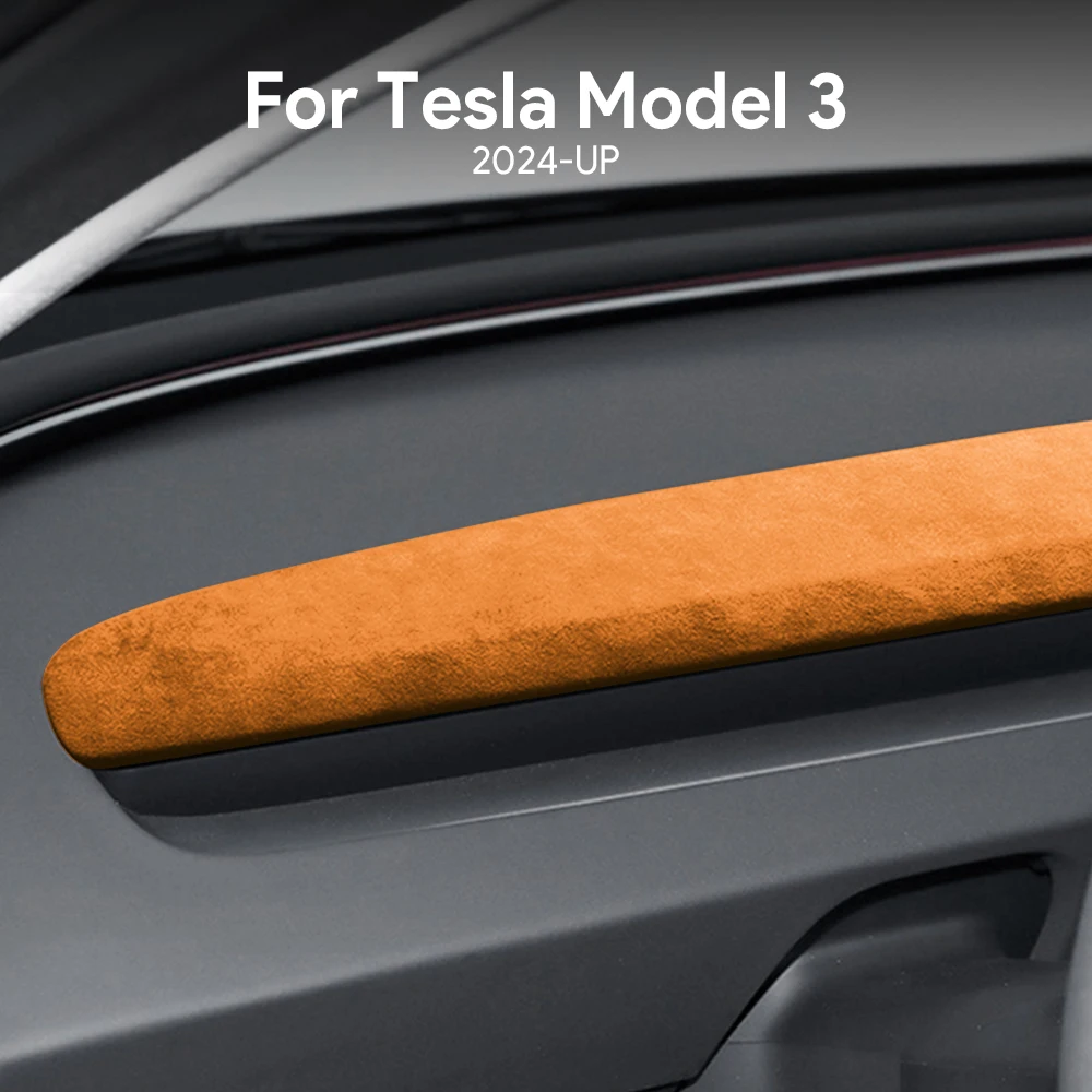 Italian Top Suede Center Console Dashboard Panel Trim Cover for Tesla Model 3 Highland 2024-Up Protect Car Interior Accessories
Italian Top Suede Center Console Dashboard Panel Trim Cover for Tesla Model 3 Highland 2024-Up Protect Car Interior Accessories