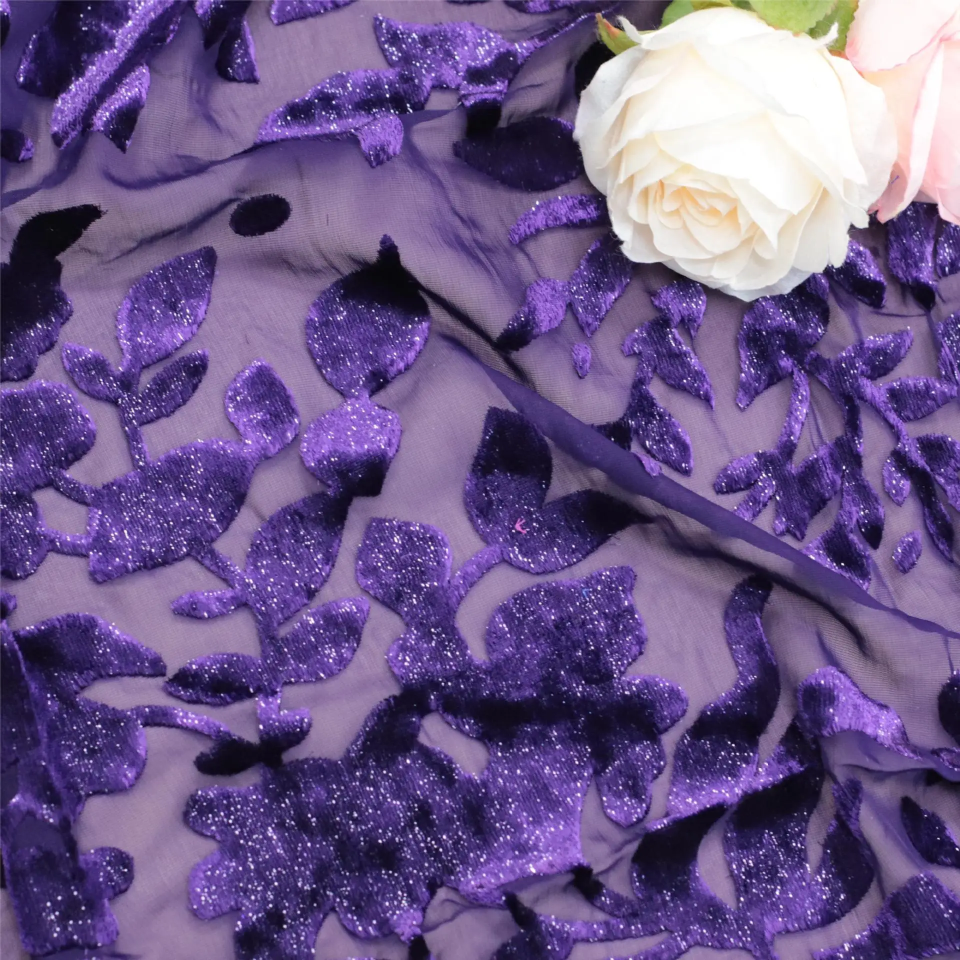 4964 Woven Brocade Sticky Velvet Semi-Bright Silk Burnt out Burnt Velvet Fabric Nightdress Cheongsam and Dress Fabric
4964 Woven Brocade Sticky Velvet Semi-Bright Silk Burnt out Burnt Velvet Fabric Nightdress Cheongsam and Dress Fabric
