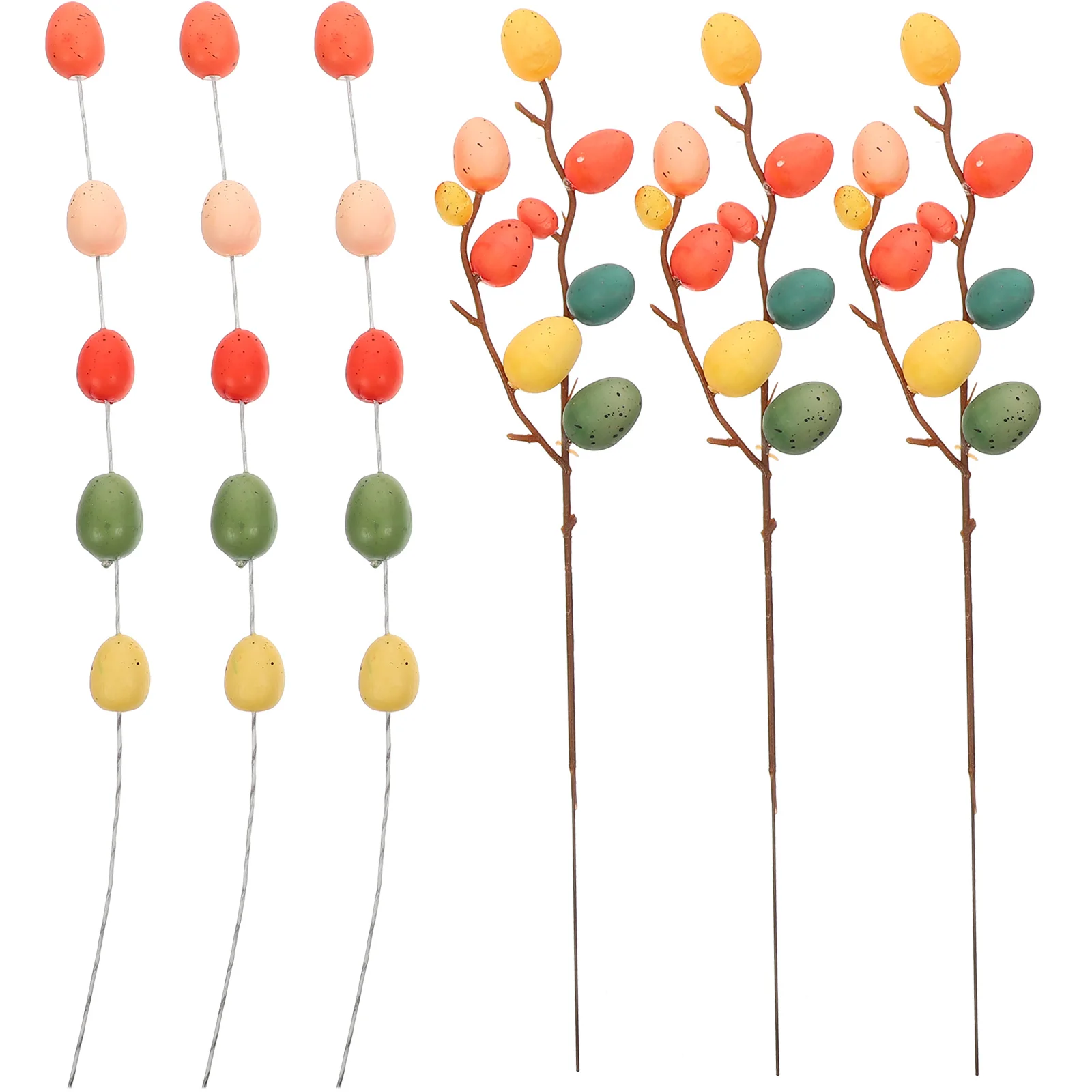 6Pcs Easter Egg Branch Artificial Simulation Fake Egg Garland Bouquet Easter Flower Arrangement Party Decor Centerpiece
6Pcs Easter Egg Branch Artificial Simulation Fake Egg Garland Bouquet Easter Flower Arrangement Party Decor Centerpiece