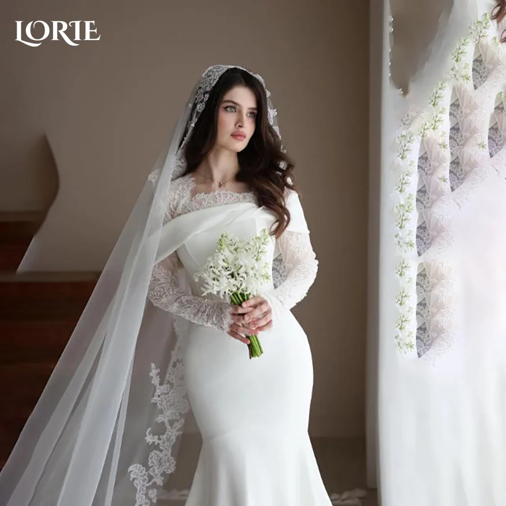 LORIE Beach Wedding Dresses Spaghetti Straps Pleats Bobycon Mermaid Bride Gown Ruched Bridal Dress vestidos de novia Customized
LORIE Beach Wedding Dresses Spaghetti Straps Pleats Bobycon Mermaid Bride Gown Ruched Bridal Dress vestidos de novia Customized