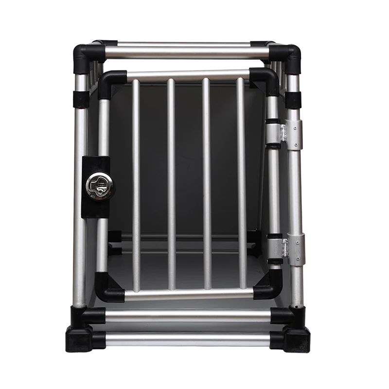 Factory Large Storage Collapsible Lightweight Dog Aluminium Travel Crate Transport Box Cage Pet Travel Carrier For Outdoor
Factory Large Storage Collapsible Lightweight Dog Aluminium Travel Crate Transport Box Cage Pet Travel Carrier For Outdoor