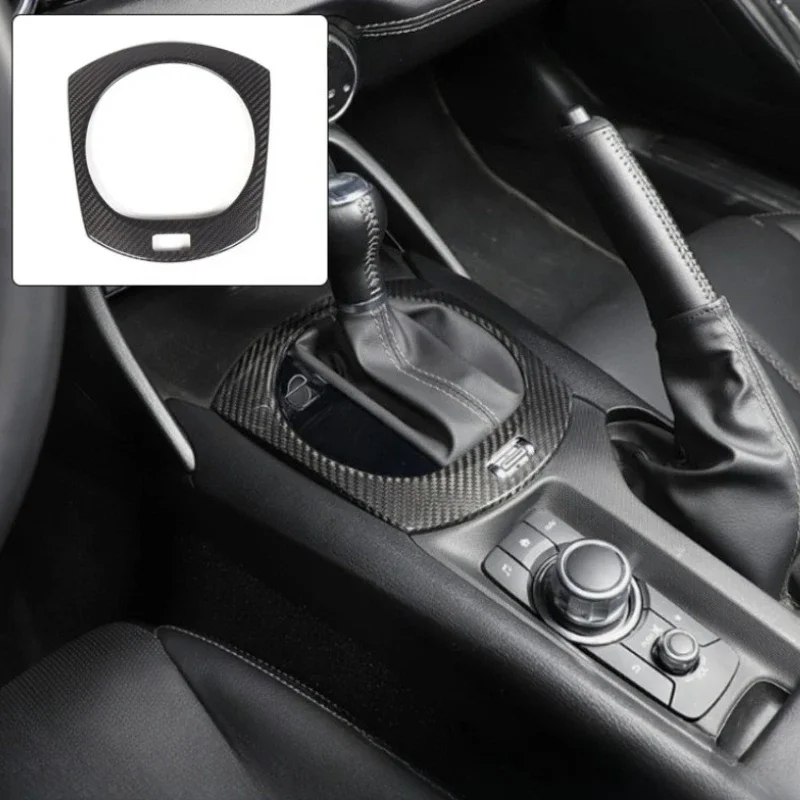 For Mazda MX-5 Real Dry Carbon Fiber 2016-25 Interior Center Console Gear Shift Panel Cover Decoration Modification Accessories
For Mazda MX-5 Real Dry Carbon Fiber 2016-25 Interior Center Console Gear Shift Panel Cover Decoration Modification Accessories