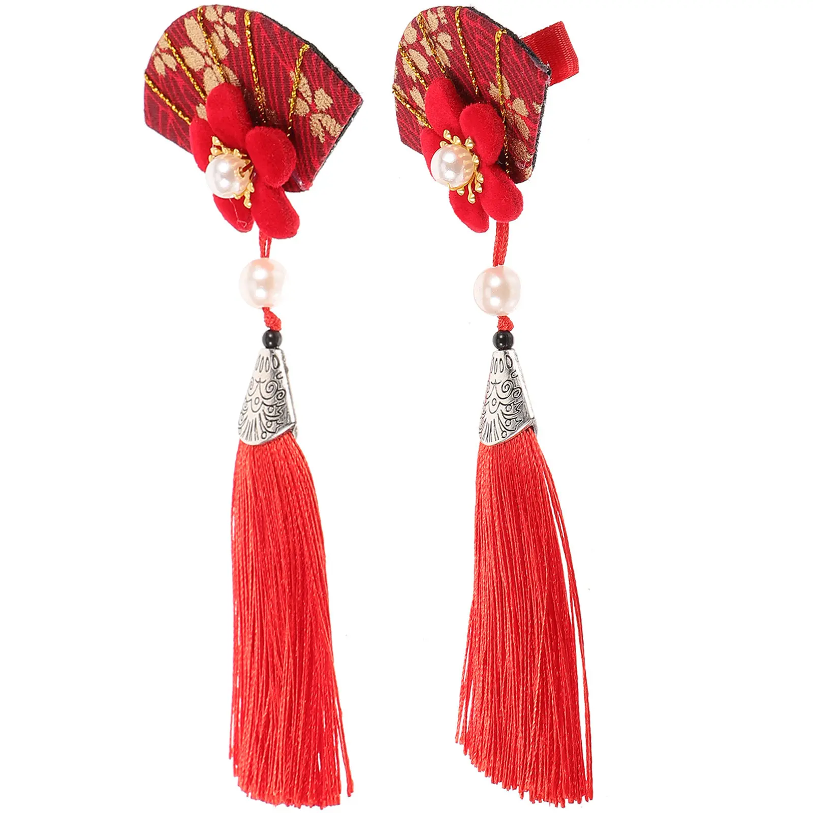 Пара заколок для волос в японском стиле с цветочным узором и кисточками, элегантные легкие аксессуары для волос для женщин на свадьбы и дни рождения
Пара заколок для волос в японском стиле с цветочным узором и кисточками, элегантные легкие аксессуары для волос для женщин на свадьбы и дни рождения