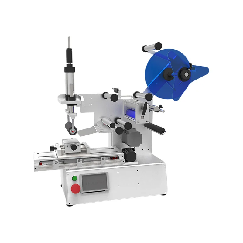 Universal square bottle flat carton plastic box plastic bag card flat semi-automatic labeling machine
Universal square bottle flat carton plastic box plastic bag card flat semi-automatic labeling machine