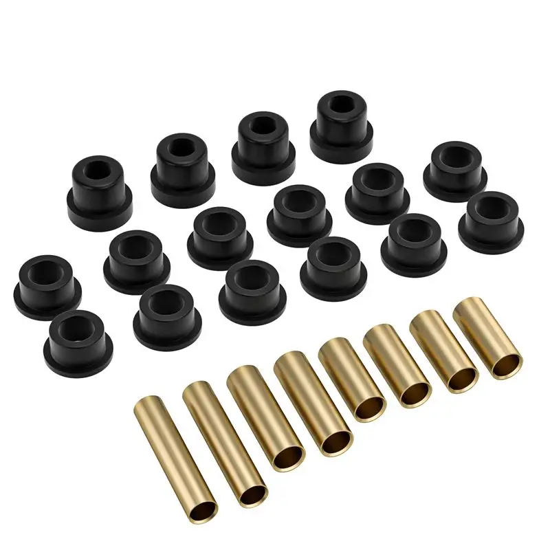 Bushing Kit Front Leaf Spring & Upper A Suspension Bushings And Sleeves For Club Car DS Golf Cart 1016346 1016349-A00E
Bushing Kit Front Leaf Spring & Upper A Suspension Bushings And Sleeves For Club Car DS Golf Cart 1016346 1016349-A00E