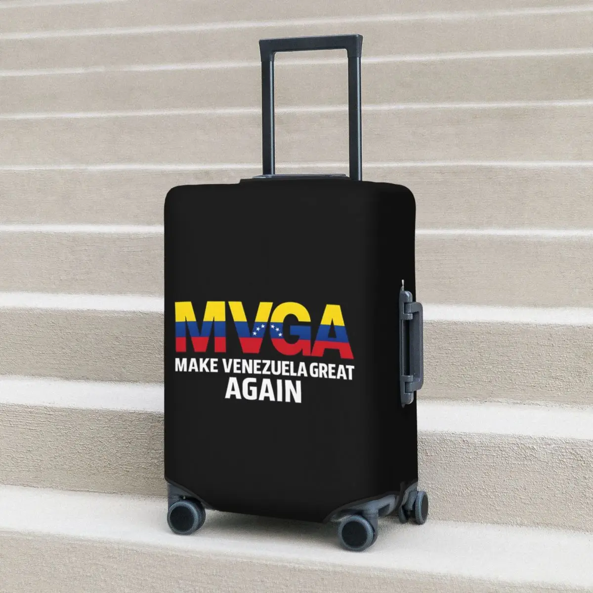 MVGA Make Venezuela Great Again Flag Suitcase Cover Vacation Fun Luggage Accesories Cruise Trip Protection
MVGA Make Venezuela Great Again Flag Suitcase Cover Vacation Fun Luggage Accesories Cruise Trip Protection