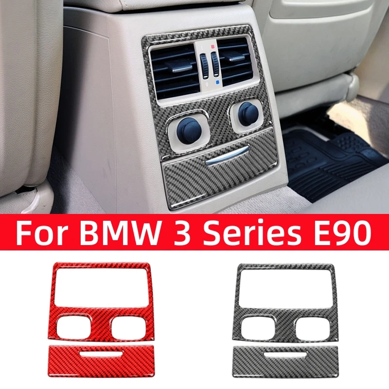 For BMW 3 Series E90 2005-2012 Accessories Carbon Fiber Car Rear Air Conditioner Vent Air Outlet Decoration Cover Trim Stickers
For BMW 3 Series E90 2005-2012 Accessories Carbon Fiber Car Rear Air Conditioner Vent Air Outlet Decoration Cover Trim Stickers