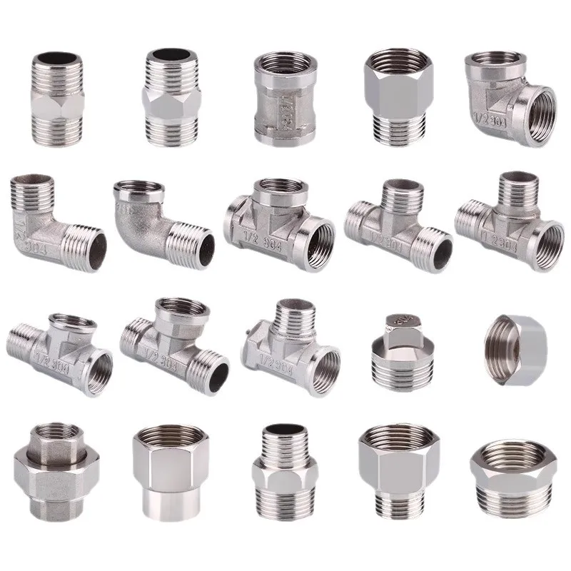 Тройник с внутренней и наружной резьбой 1/2 BSP, уменьшающий колено из нержавеющей стали, адаптер для стыкового соединения, крышка, соединительная муфта, сантехнические фитинги
Тройник с внутренней и наружной резьбой 1/2 BSP, уменьшающий колено из нержавеющей стали, адаптер для стыкового соединения, крышка, соединительная муфта, сантехнические фитинги