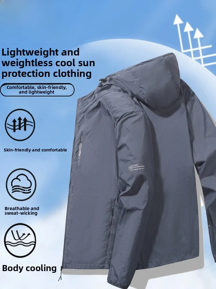 Men's Summer Thin Breathable UV Protection Clothing Ice Silk Lightweight Fiing Faionable Urban Sle Zipper Closure Regul...
Men's Summer Thin Breathable UV Protection Clothing Ice Silk Lightweight Fiing Faionable Urban Sle Zipper Closure Regul...