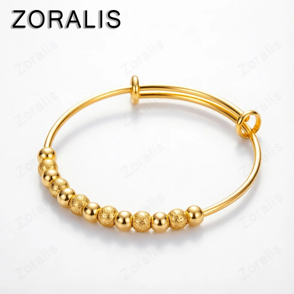 JewelryTop Charms 18K Gold Luxury Beads Bracelets Bangles Cute for Women Fashion Party Wedding Jewelry Adjustable
JewelryTop Charms 18K Gold Luxury Beads Bracelets Bangles Cute for Women Fashion Party Wedding Jewelry Adjustable