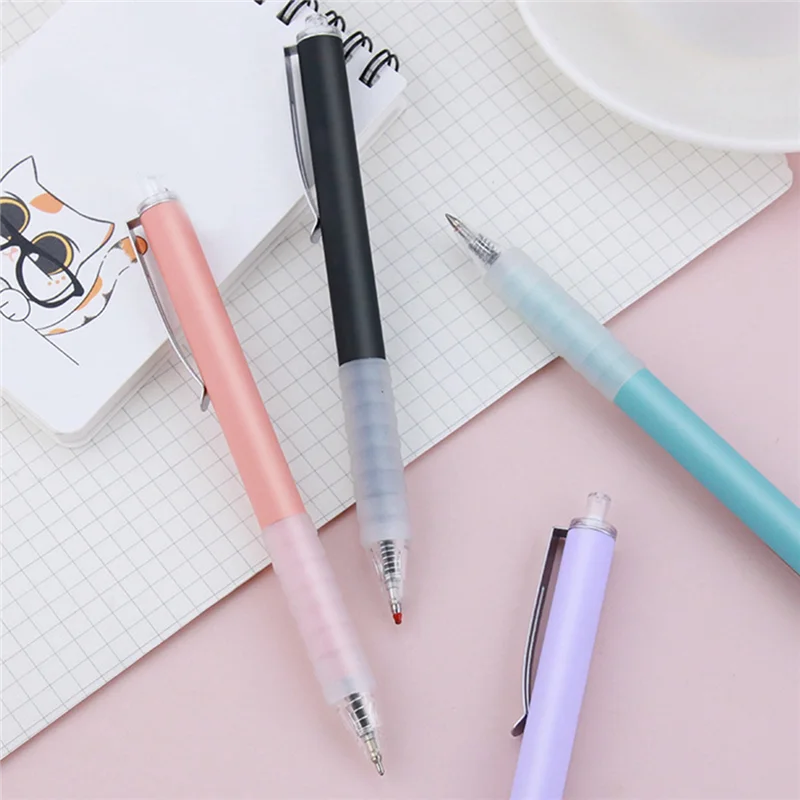 Ballpoint Pens 6 Pcs Grip Pen- 0.5Mm Black Ballpoint Pens with Soft Grip, Silver Clip, and Writing Black Ink
Ballpoint Pens 6 Pcs Grip Pen- 0.5Mm Black Ballpoint Pens with Soft Grip, Silver Clip, and Writing Black Ink