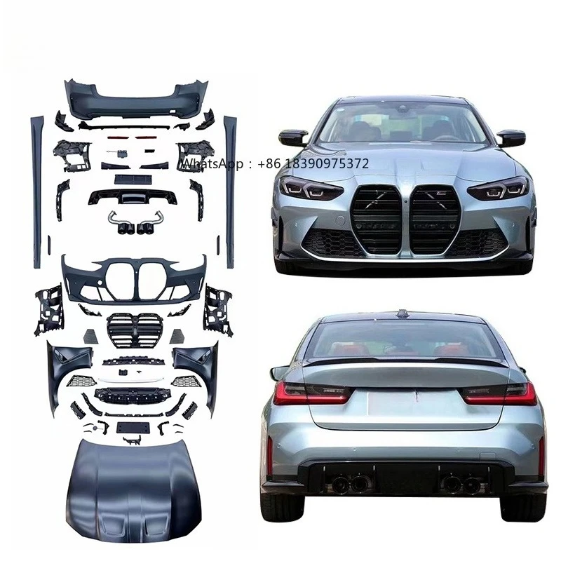 G20 M3 Body Kits for 3 Series G20 LCI Upgrade M3 Body Kits Front Bumper Hood Fender Rear Bumper Diffuser 2023 2024
G20 M3 Body Kits for 3 Series G20 LCI Upgrade M3 Body Kits Front Bumper Hood Fender Rear Bumper Diffuser 2023 2024